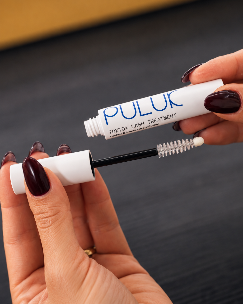 Tratamiento Reparador de Cejas y Pestañas PULUK ToxTox Lash: Fortalece y Nutre