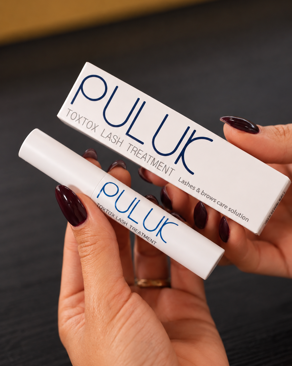 Tratamiento Reparador de Cejas y Pestañas PULUK ToxTox Lash: Fortalece y Nutre